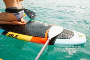 paddle boarding in adventure therapy